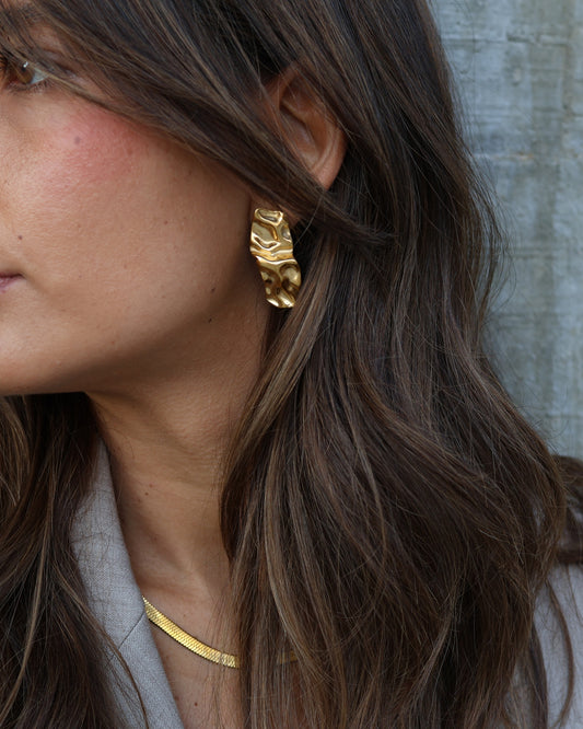 Waves of Silence Earrings