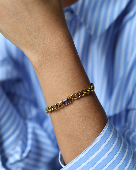 Glowing Purple Bracelet