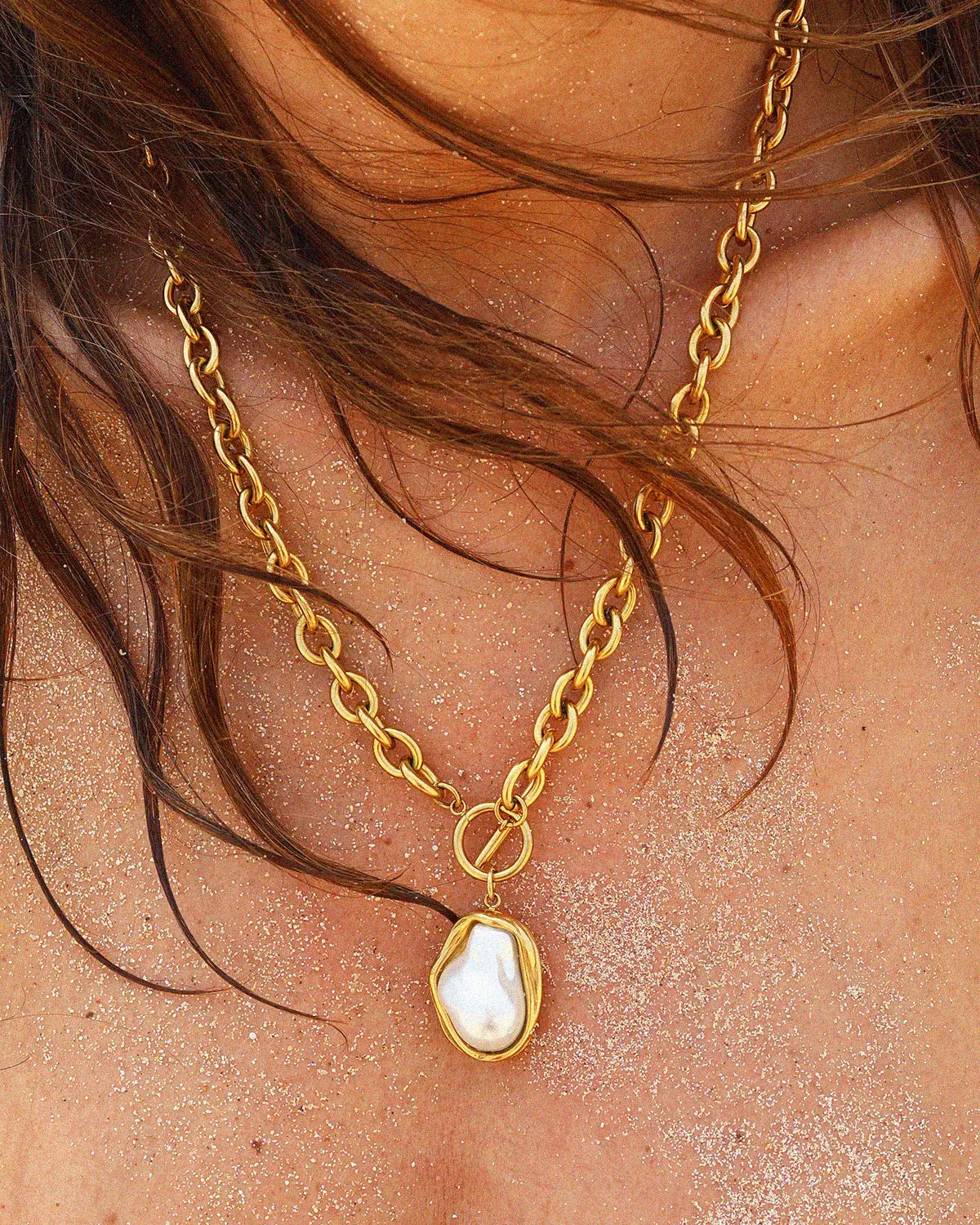 Melted Pearl Chain