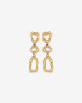 Golden Cascade Earrings